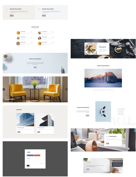 website sample page 1